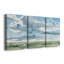 Open Sky Study II - Toile tendue avec châssis de qualité supérieure - Prêt à être accroché-70410959