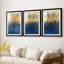 ABSTRACT Series I - Impression encadrée de qualité supérieure sur mesure mat - 3 pièces-1714280640-1714280646