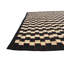 Tapis noir Noor