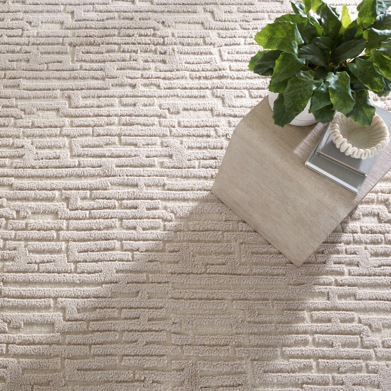 Marie Flanigan Luxe Textured Hand-Knotted Wool Rug 3' x 5'