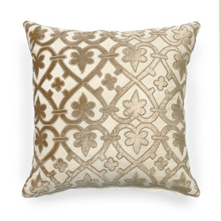 Venice Collection Velvet Applique Accent Pillow