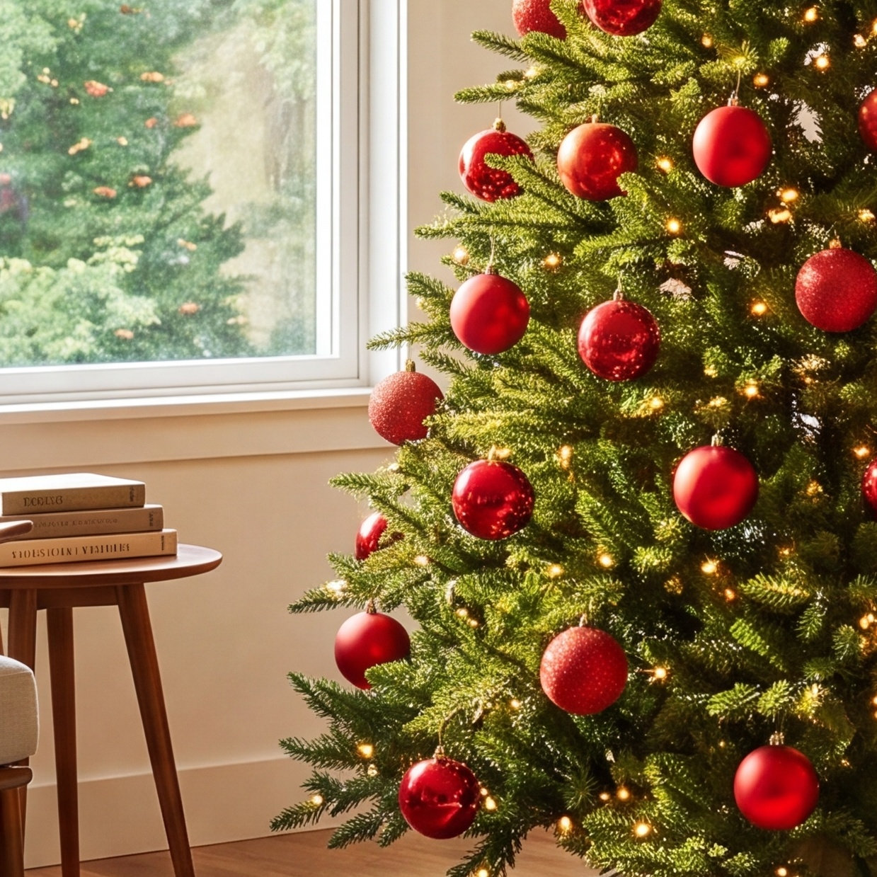 3" Shatterproof Bauble, Red