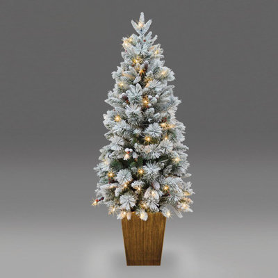 Lighted Artificial Christmas Tree
