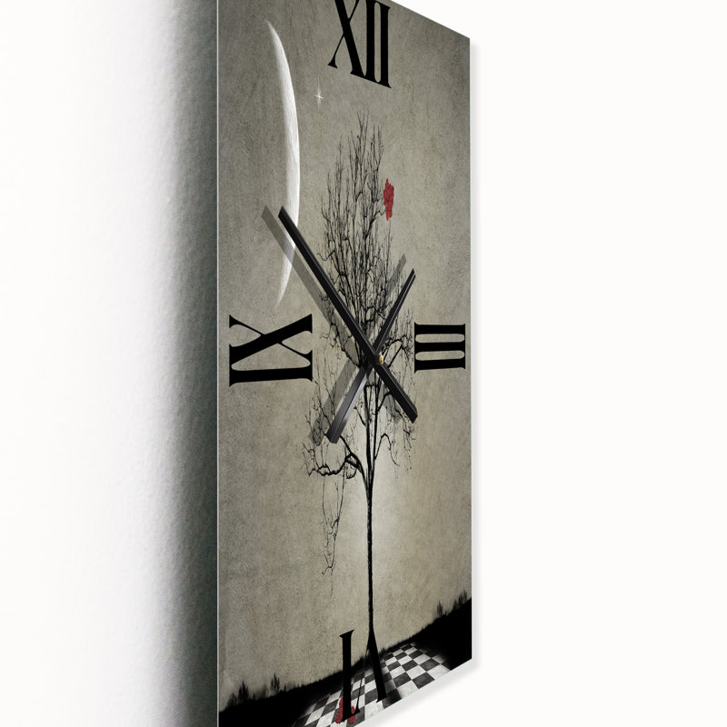 Inévitable - Grande horloge murale de chalet, Petit