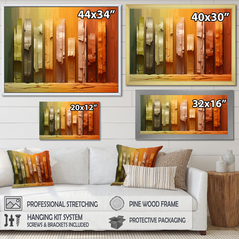 L'islam, art, piliers I, sur toile, Cadre simple noir, H 12 po x l 20 po x P 1 po