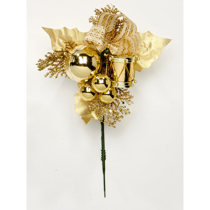Feuille de Noël, Or