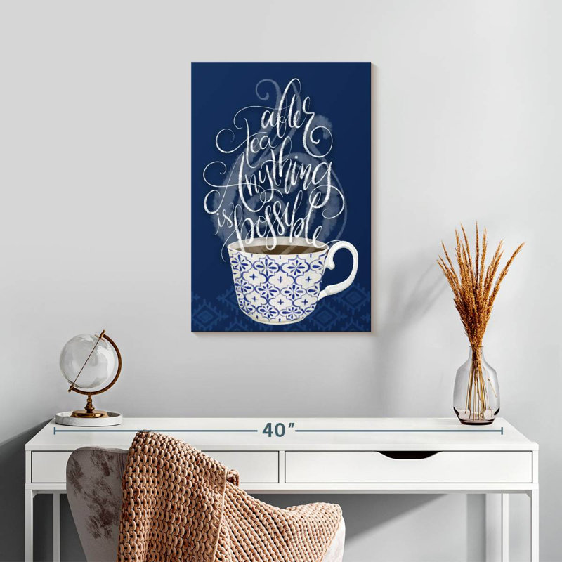 Tergel Tea Time II, 24" H x 16" W