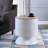 Chasteen Accent Table with Display and Utility Function