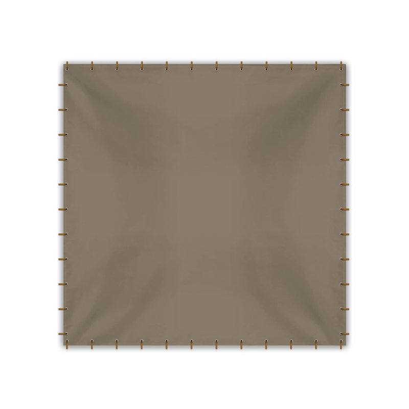 Blue Elephant Vinyl Replacement Canopy, Beige, 304.8cm H x 304.8cm W x 30.5cm D