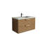 Maxbano Floating 36" Bathroom Vanity With Cement Single Sink