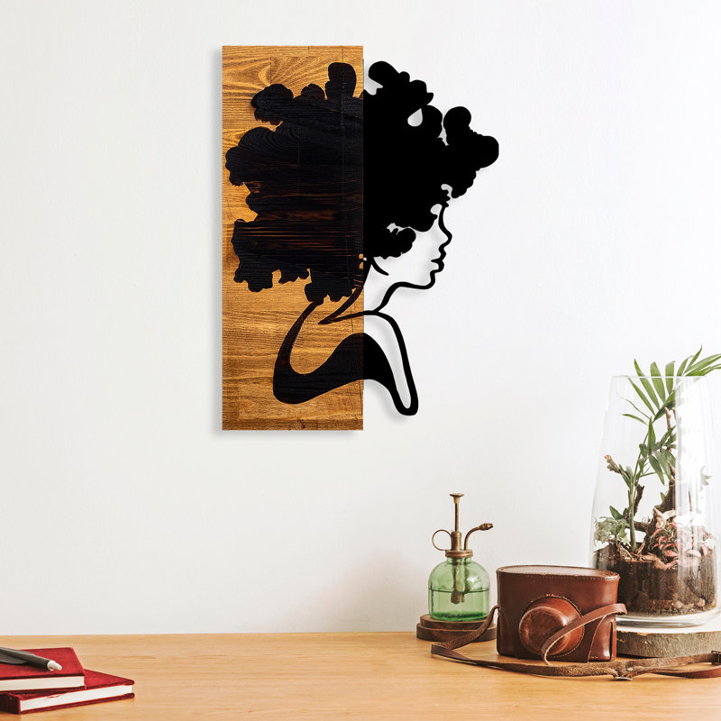 Décoration murale en bois
