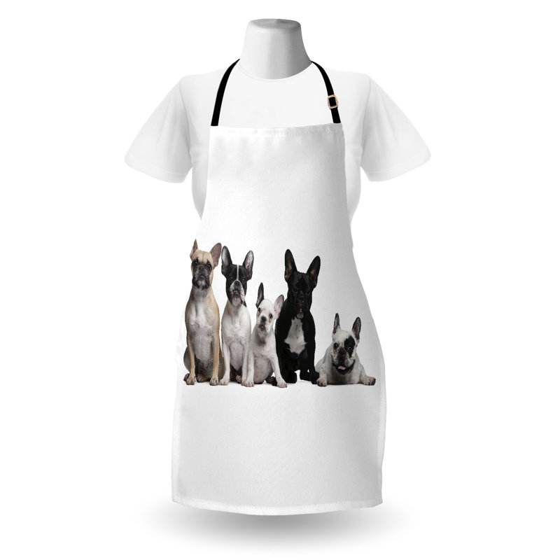 No Pattern Bib Apron