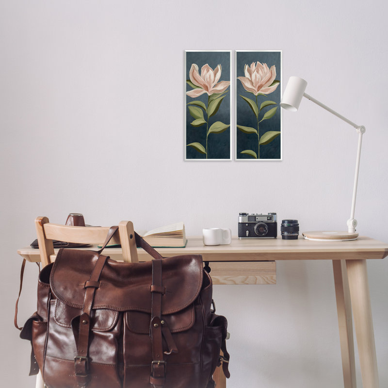 Petaled Blooms Wall Plaque Art Set by Jacob Q