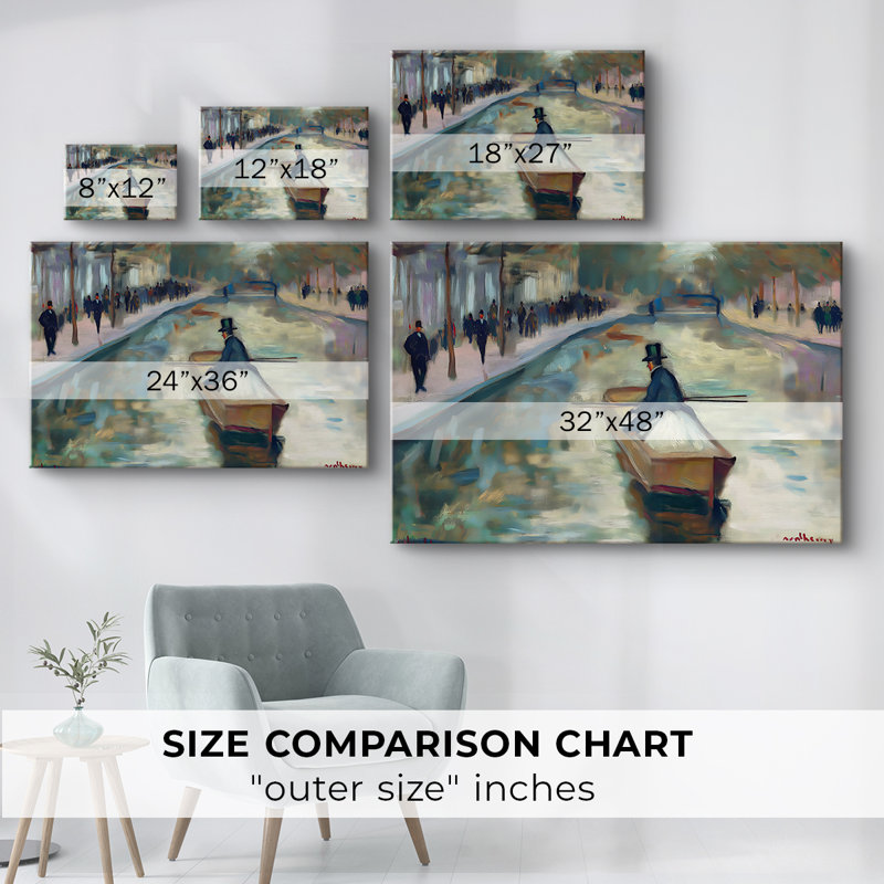 Série nautique-XIX - Cavas enveloppés de galerie, 40 x 60