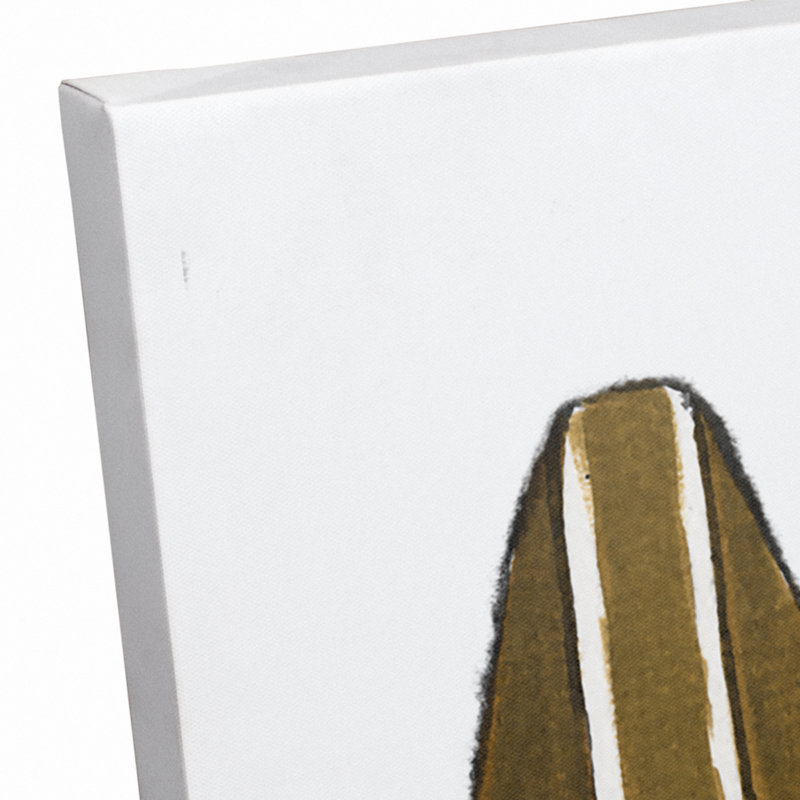 Surf Boards in a Row - Impression sur toile tendue, H 24 po x l 30 po