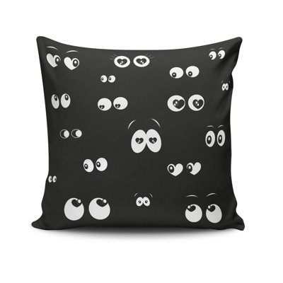 Coussin décoratif Cedella, 17,0 x 17,0 pouces, 50% coton / 50% polyester, lavable à la machine, repassable, rembourrage en silicone, fermeture à glissière dissimulée | Coussin décoratif doux et élégant pour le salon, la chambre à coucher et le bureau