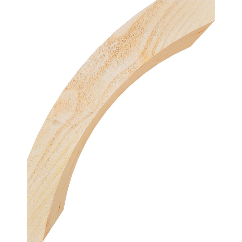 Genouillère Thorton, Sapin Douglas de 6 po (sciage brut), 14 po X P 18 po H