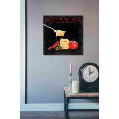 'Italian Cuisine I' by Marco Fabiano, Canvas Wall Art