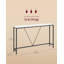 120cm Console Table