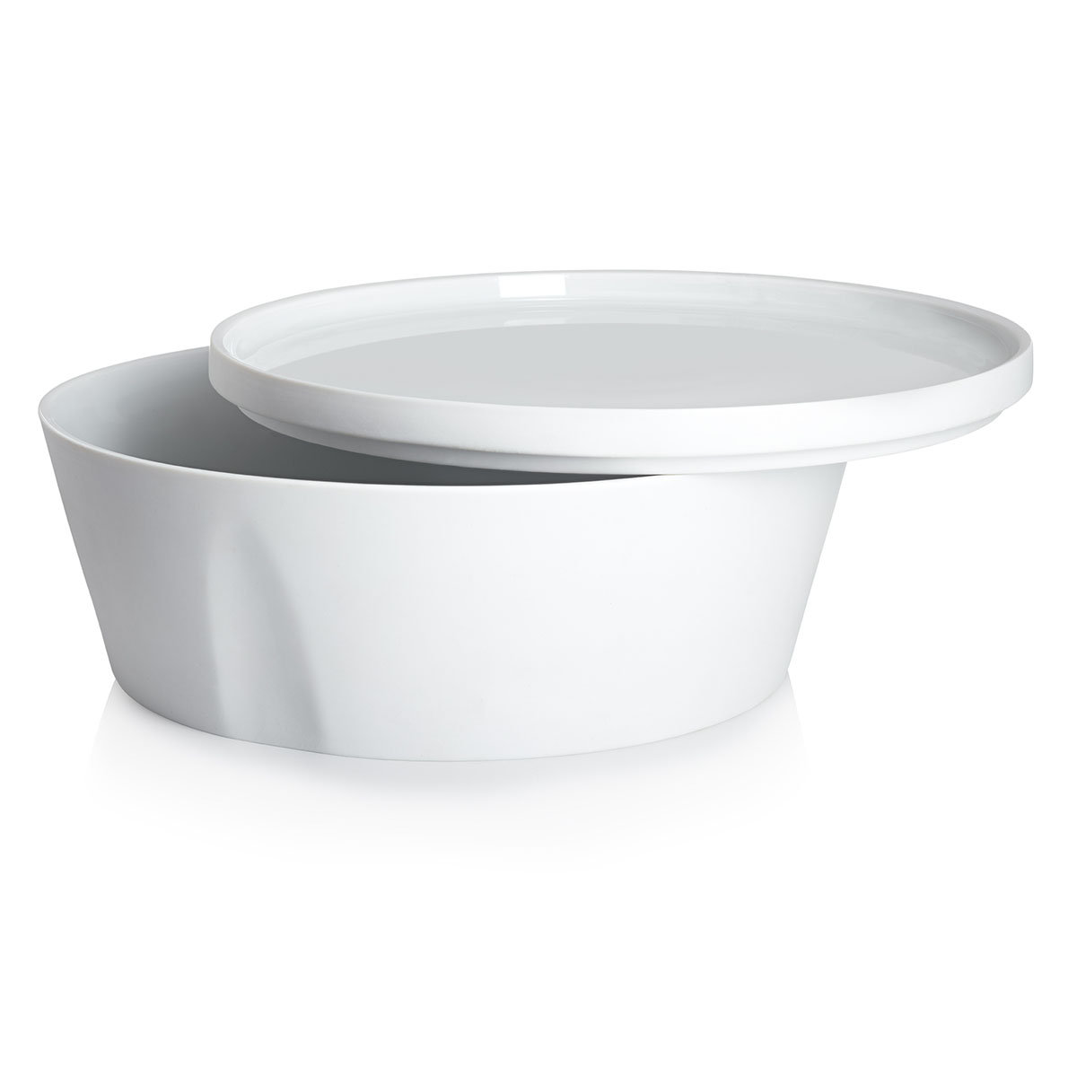 L'econome By Starck Porcelain 87 oz. Salad Bowl - White