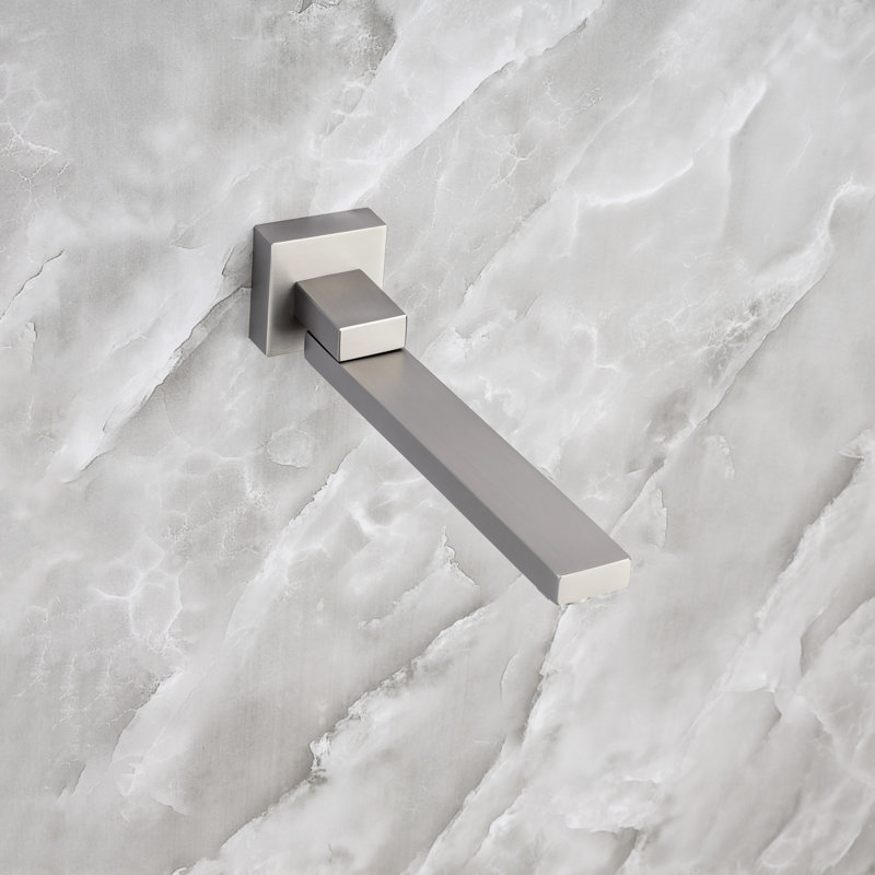 Complete Shower System with Rough-in Valve, Brushed Nickel