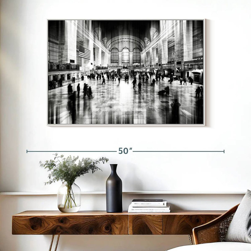 Urban Stretch Grand Central, Cadre flottant blanc, 40 po x 27 po