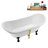 71" Streamline Clawfoot Tub,Tray,Drain and Clawfeet-101628942-102360909