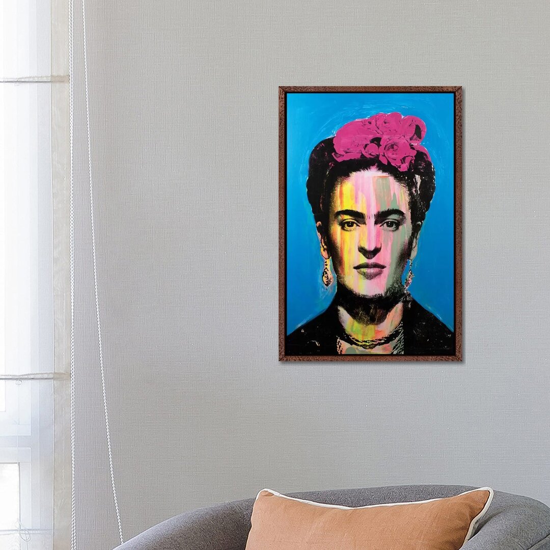 Leinwandbild - Grafikdruck „Frida Kahlo” von Dane Shue