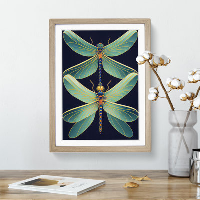 XC1022-1796X Delicate Dragonflies - Print on Canvas