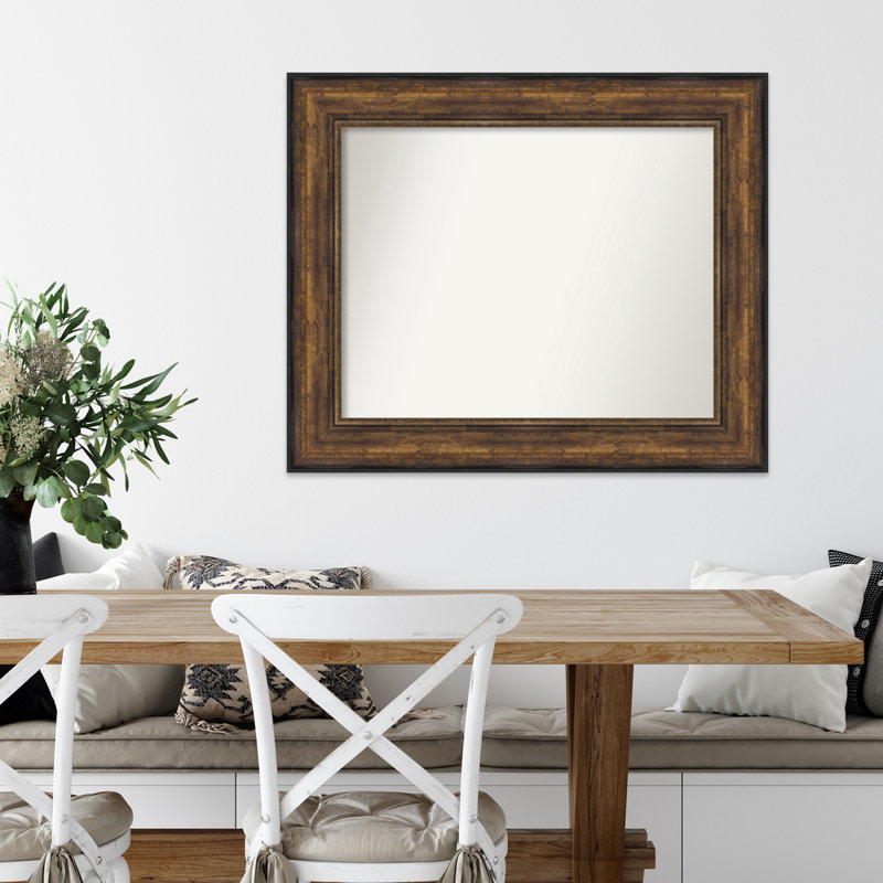 Caydance Flat Wall Mirror, 30" H x 36" W