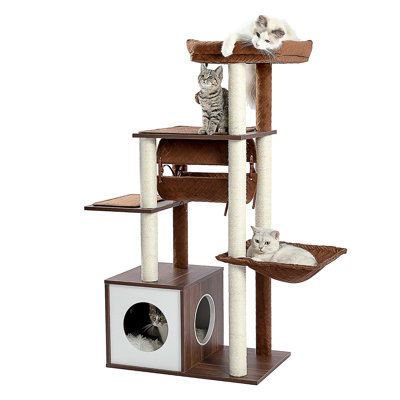 Cool Luxury Tunnel Modern Cat Tree