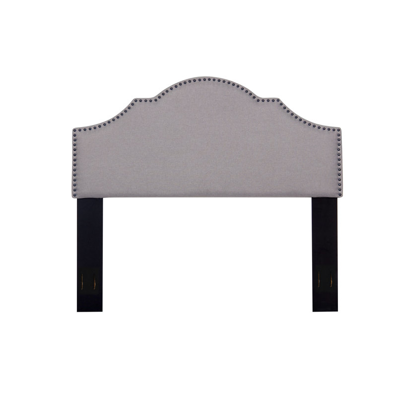 Tête de lit tapissier Imala, Brun pâle
