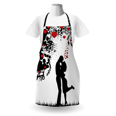 No Pattern Bib Apron