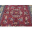 Tapis oriental art déco à motif végétal 6 x 9