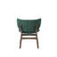 Chaise d'appoint rembourrée en bois Lorrisa-337098051