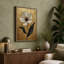 Single Stem in Light Botanical - Wrapped Canvas-1917030434-1917030622
