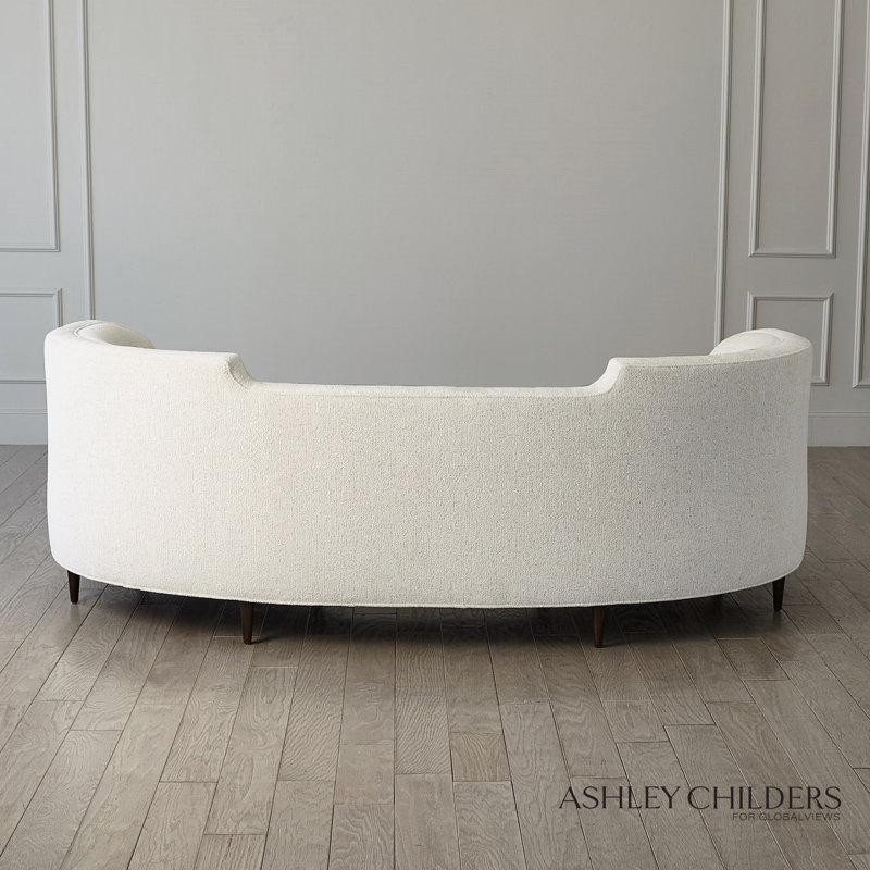 Lauren 89.5'' Curved Sofa