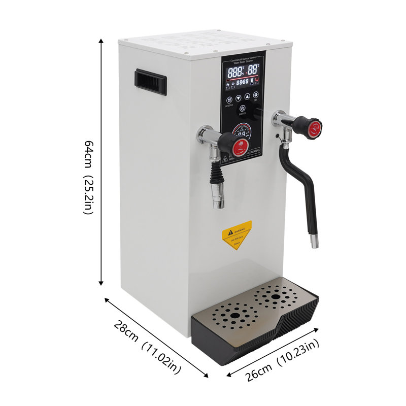 Distributeur d'eau de comptoir sans bouteille OUKANING, Blanc