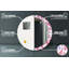 Huldar Glass Flat Wall Mirror