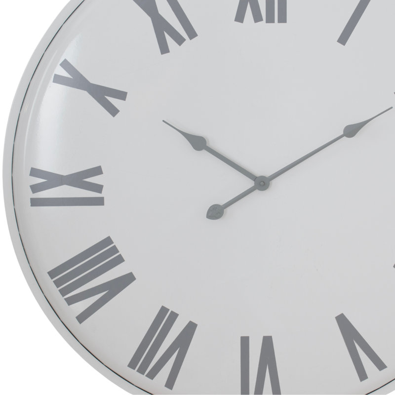 Anetia Wall Clock, Large , White