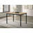 Garza Rectangular 47-inch Dining Table Greige Oak