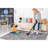 Lint-free, stylish, stain-resistant area rug-1096210878