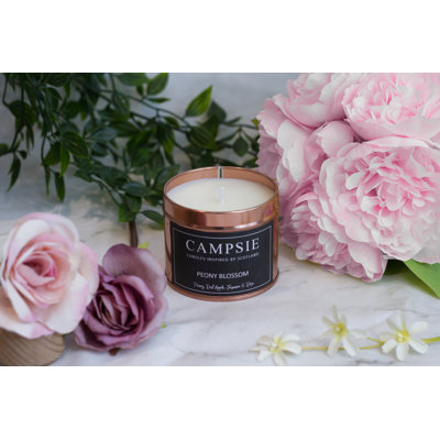 Peony Blossom Scented Jar Candle