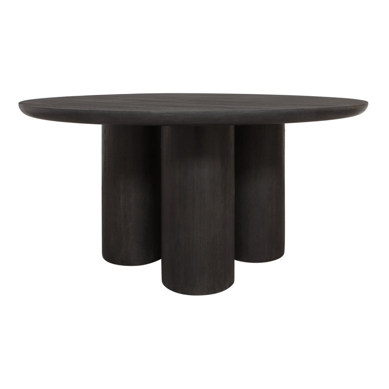 Fredrikstad 63” Solid Wood Round Dining Table