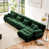 Chenille verte