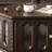 Retro niche design solid wood coffee table