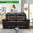 Faux Leather Home Theater Seating-616202036