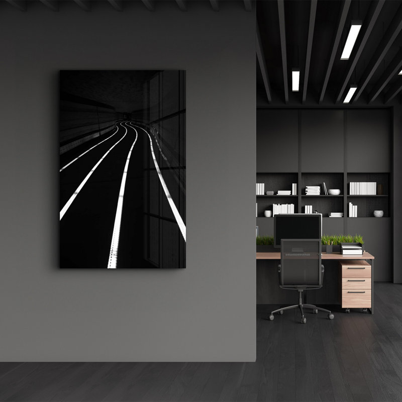 Elegant Tempered Glass Wall Art Painting | 100% Tempered Glass, Thickness: 0.16 inches | UV Printed for Vibrant Colors & Durability | Perfect for Home Decor & Modern Aesthetics