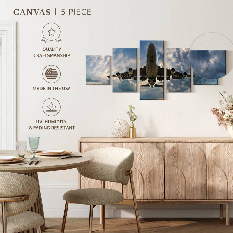Takeoff Aviation, 24" H x 55" W