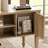 Scarlett Executive Desk with Built-In Electrical Outlet-249453368